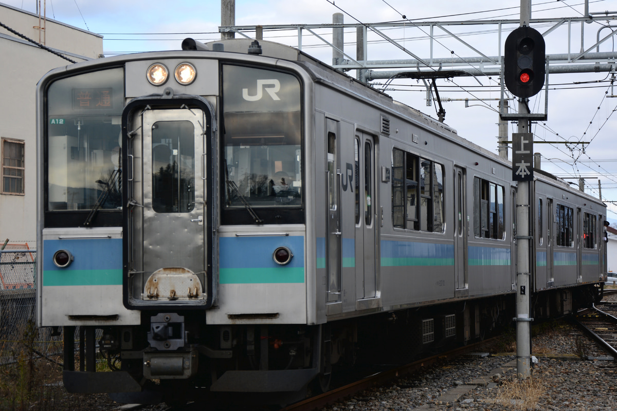 JR東日本 松本車両センター E127系 ﾓﾄA12編成