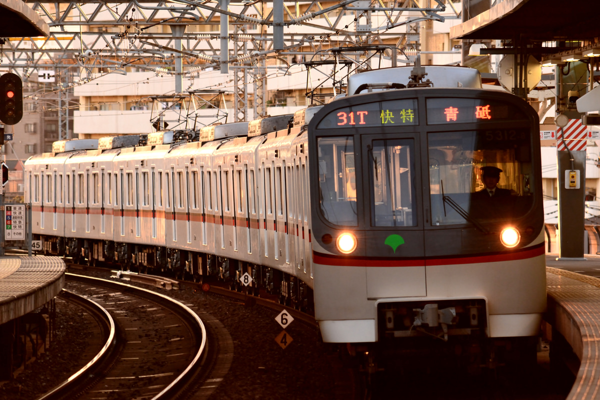 東京都交通局 馬込車両検修場 5300形 5312編成