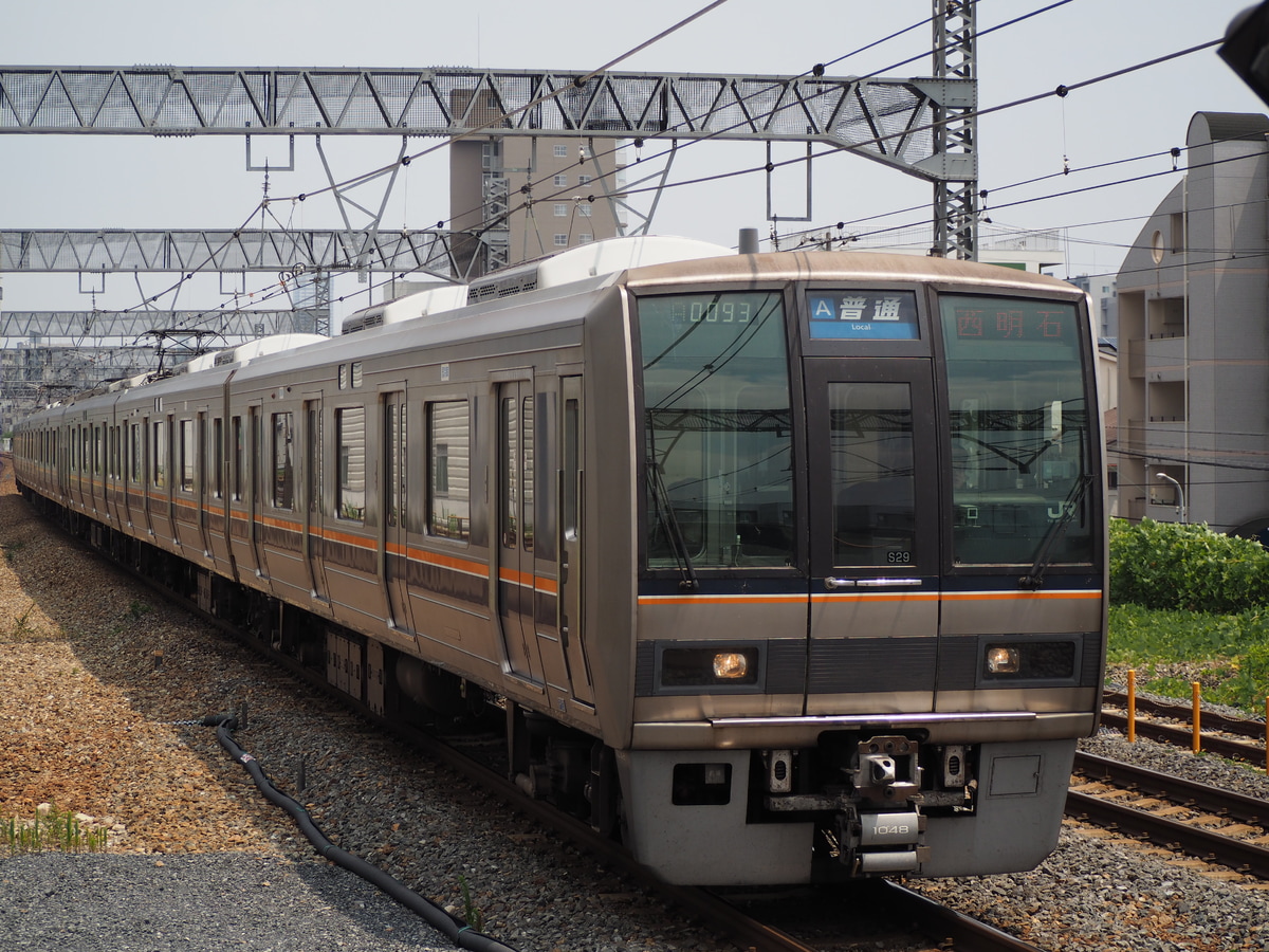 JR西日本 網干総合車両所明石支所 207系 S29