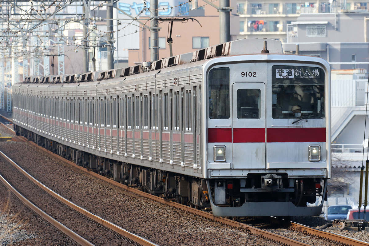 東武鉄道  9000系 9102F