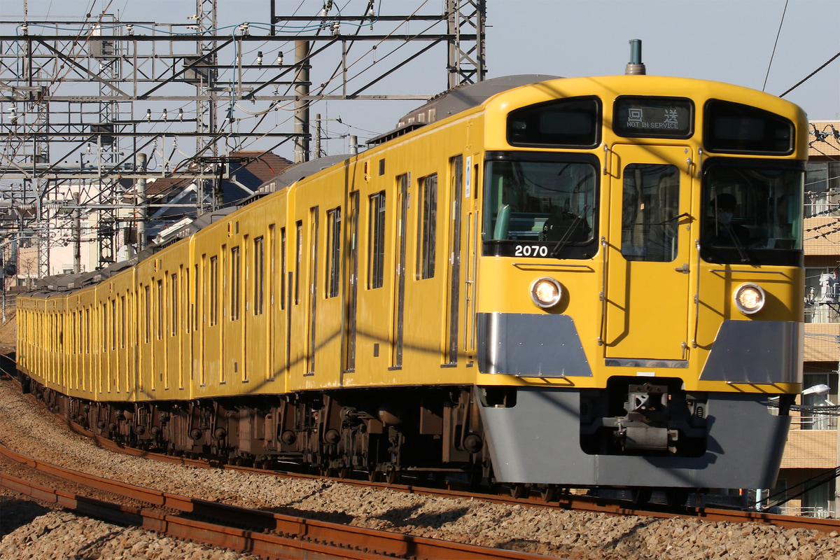 西武鉄道  2000系 2069F