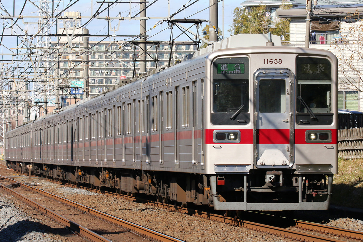 東武鉄道  10030系 11638F