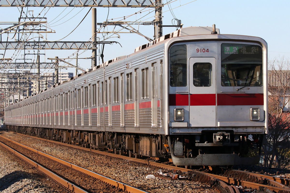 東武鉄道  9000系 9104F