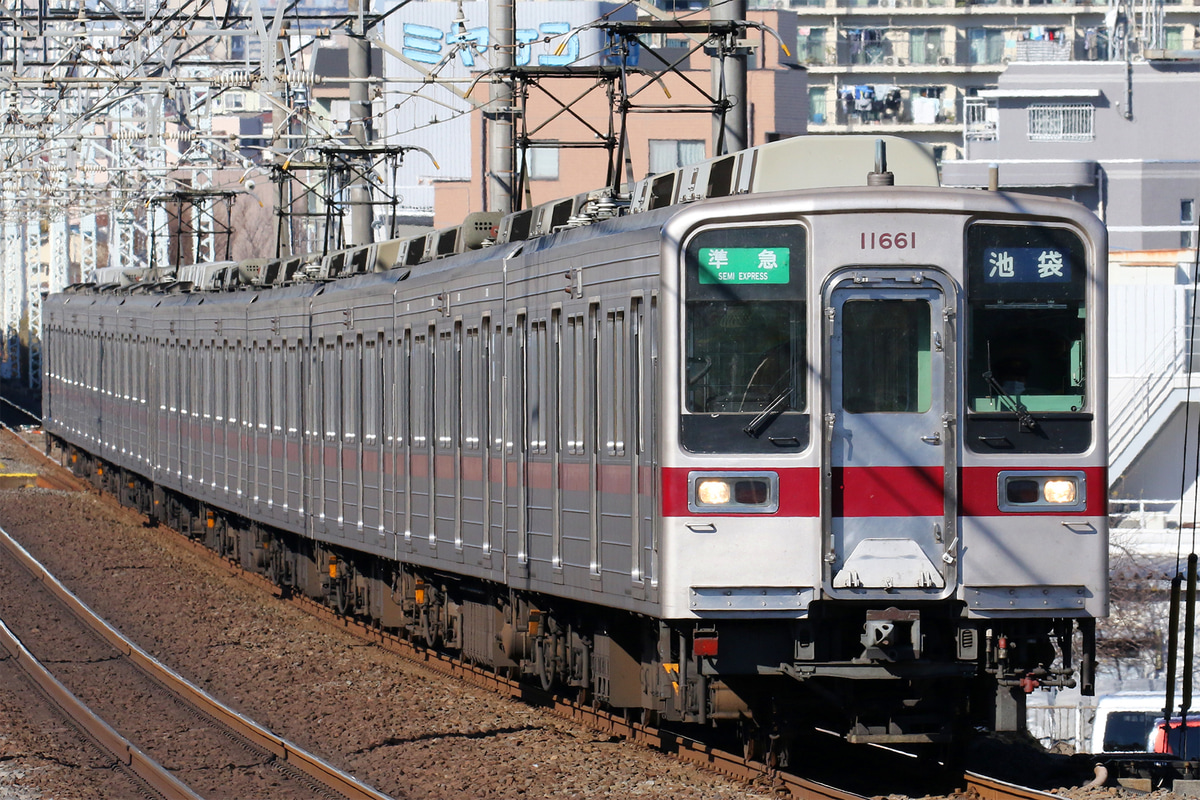 東武鉄道  10030系 11661F