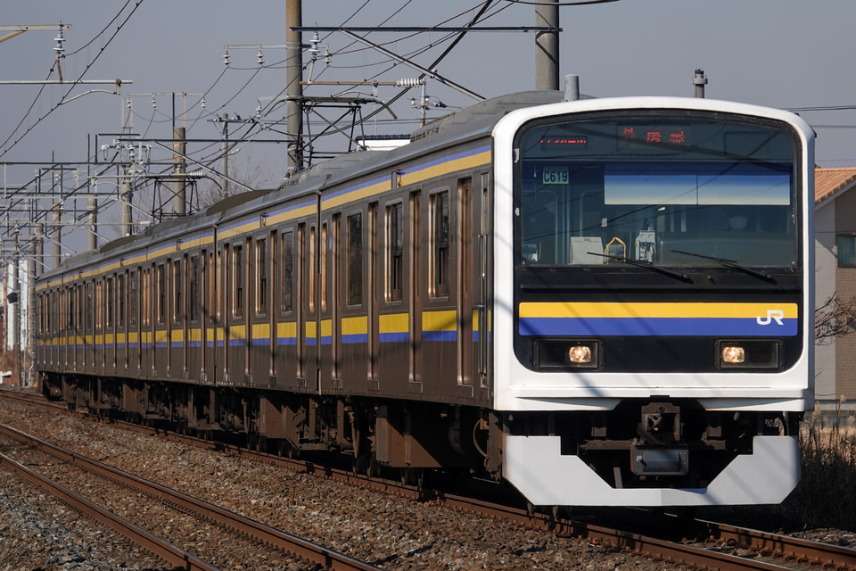 JR東209系マリC619編成<br class="br-sp" />(C619編成)(マリC619)の写真