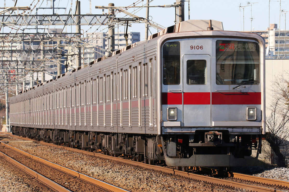 東武鉄道  9000系 9106F