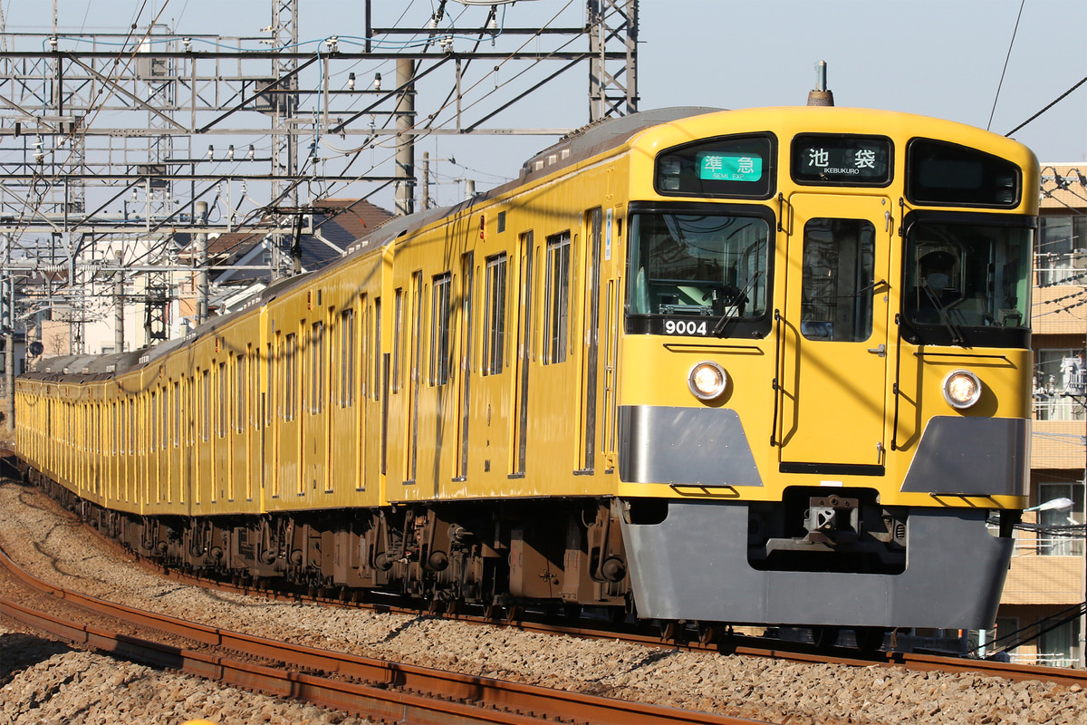 西武鉄道  9000系 9104F