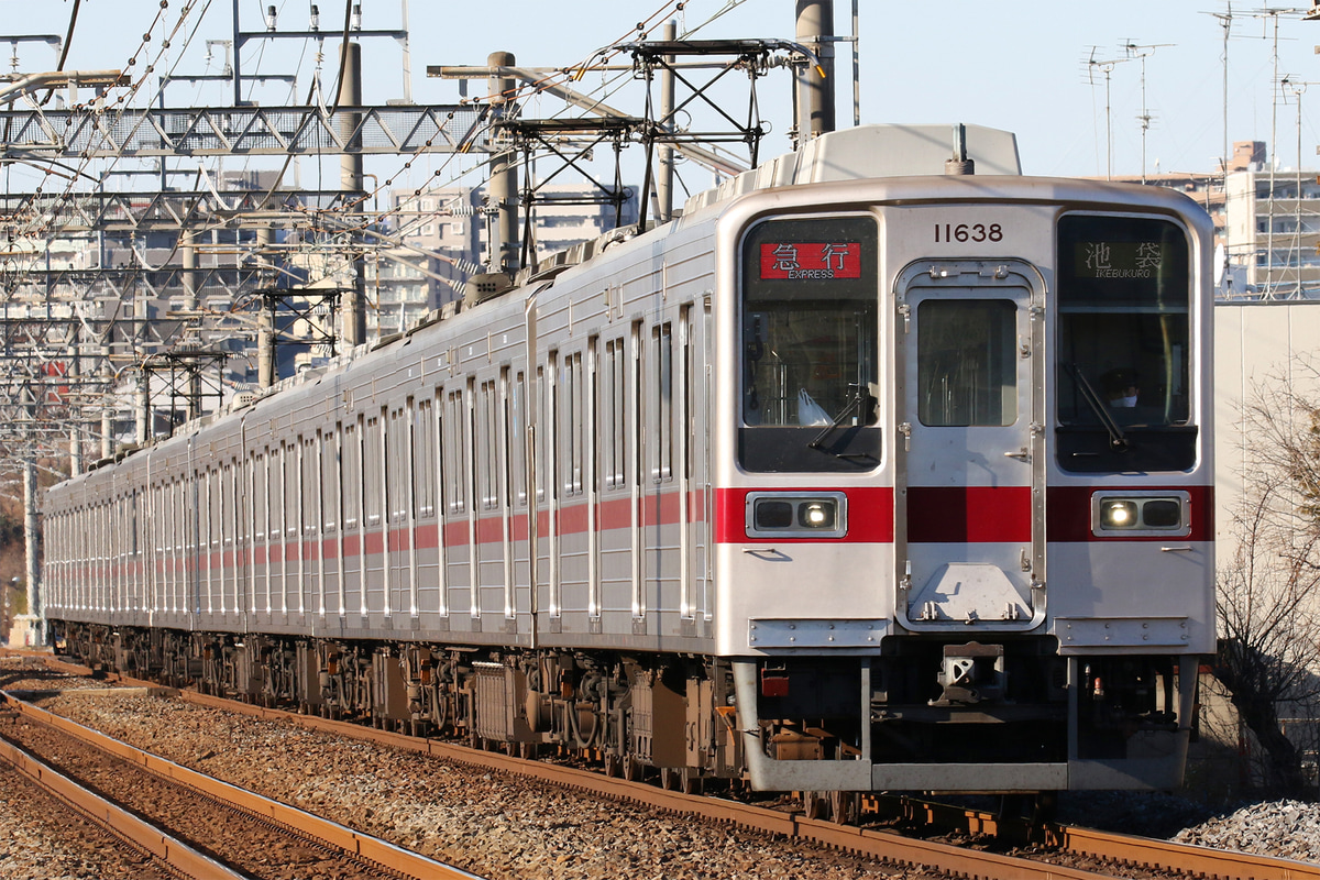 東武鉄道  10030系 11638F