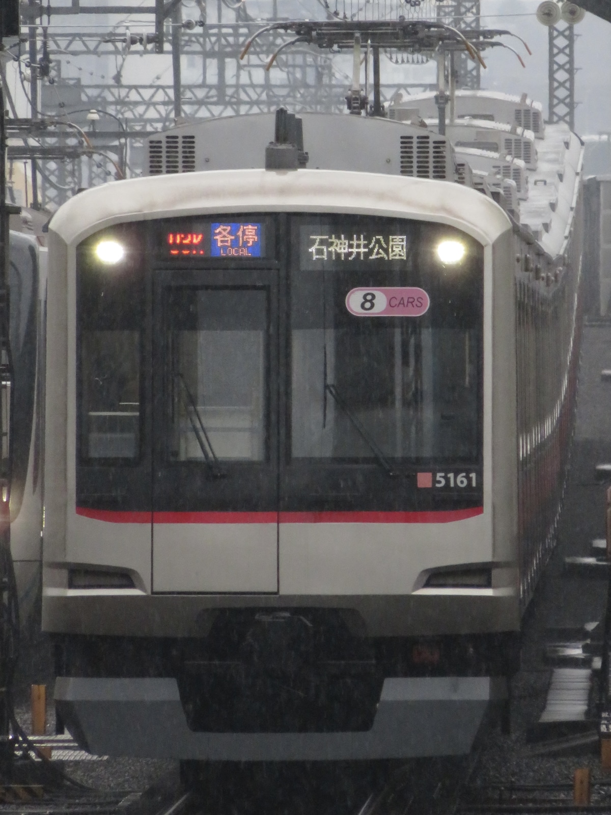 東急電鉄 元住吉検車区 5050系 5161F