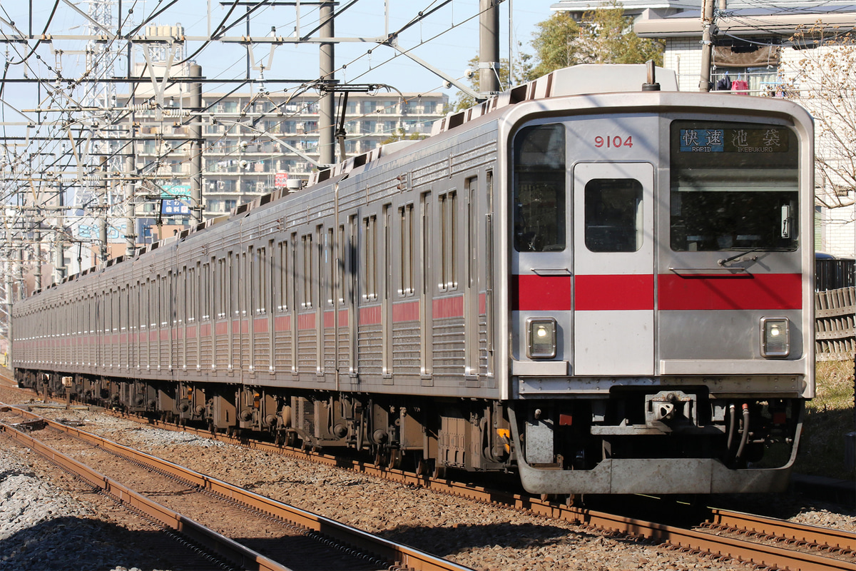 東武鉄道  9000系 9104F