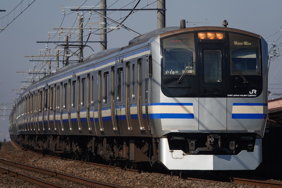 JR東E217系クラY-19編成<br class="br-sp" />(Y-19編成)(Y19編成)の写真