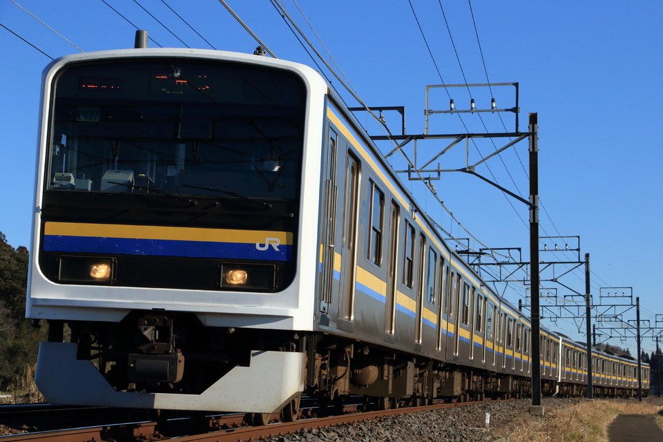 JR東209系マリC437編成<br class="br-sp" />(C437編成)(マリC437)の写真