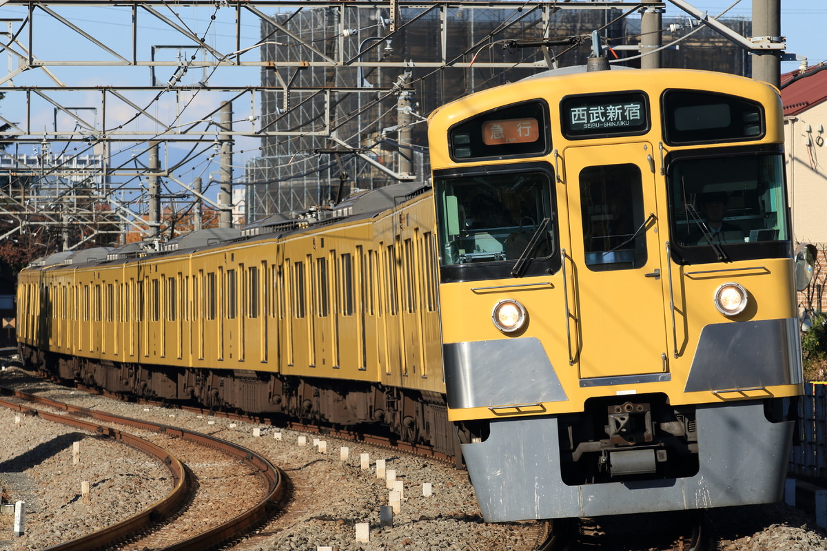 西武鉄道 新宿線車両所南入曽車両基地（旧・南入曽車両管理所 2000系 2061F