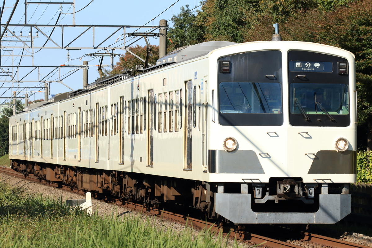 西武鉄道 新宿線車両所玉川上水車両基地 101系 1257F