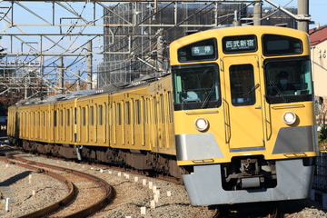 西武鉄道 新宿線車両所玉川上水車両基地 2000系 2537F