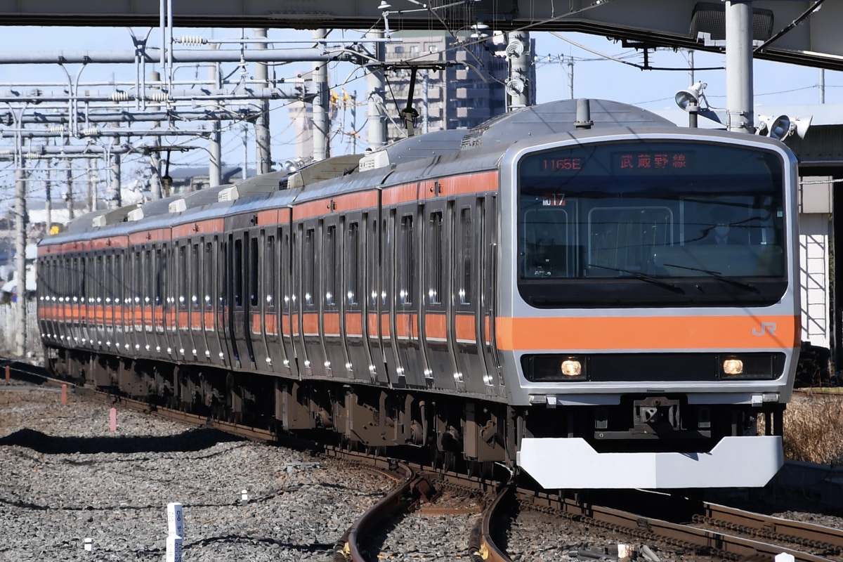 JR東日本  E231系 MU17
