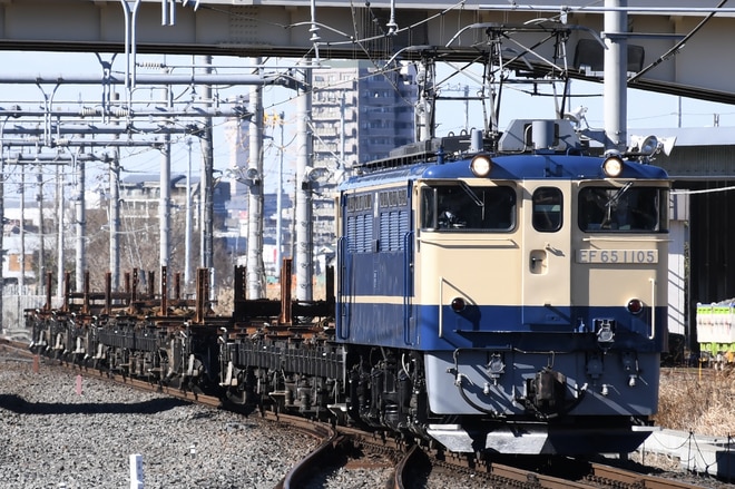 EF651105を吉川美南駅で撮影した写真