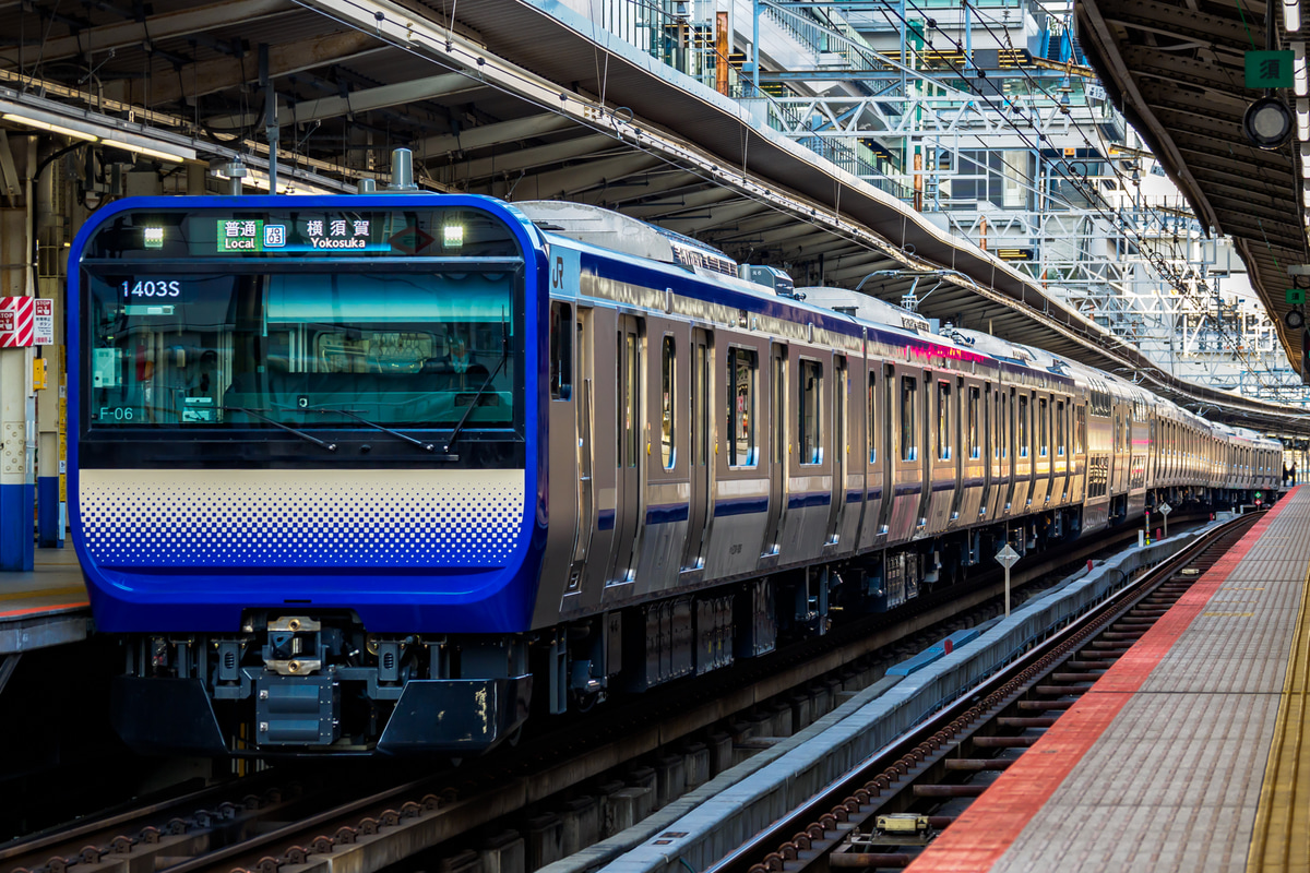 JR東日本 鎌倉車両センター本区 E235系 クラF-06編成