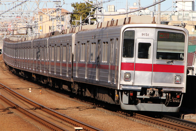 9000系9151Fを多摩川駅で撮影した写真