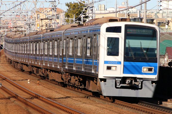 6000系6104Fを多摩川駅で撮影した写真
