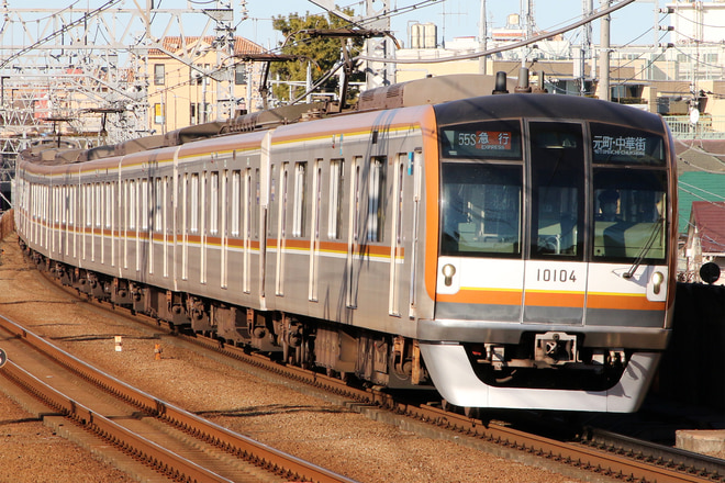 10000系10104Fを多摩川駅で撮影した写真