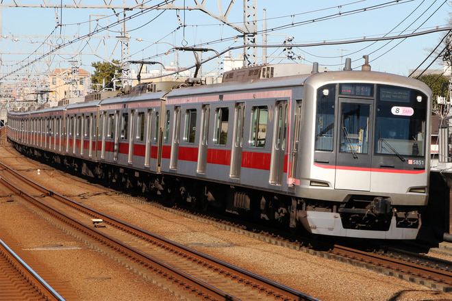 5050系5151Fを多摩川駅で撮影した写真