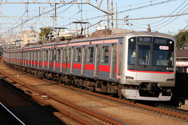 5050系5166Fを多摩川駅で撮影した写真