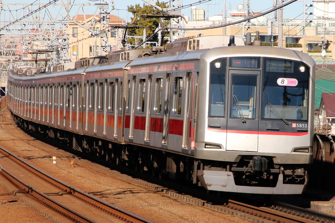 5050系5153Fを多摩川駅で撮影した写真