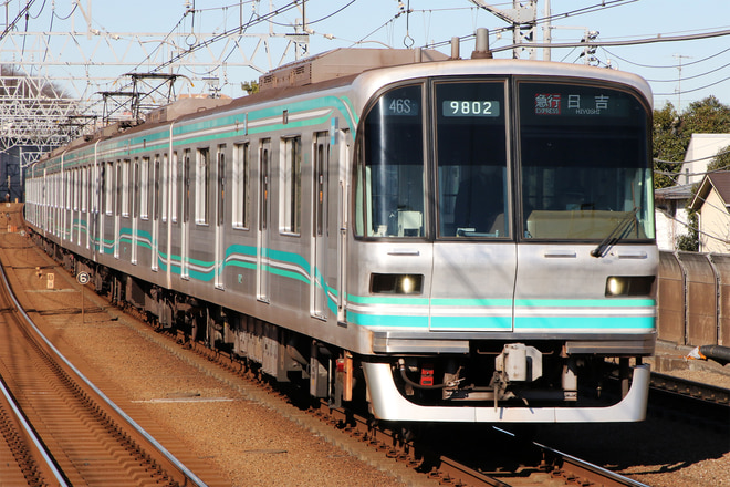 9000系9102Fを多摩川駅で撮影した写真