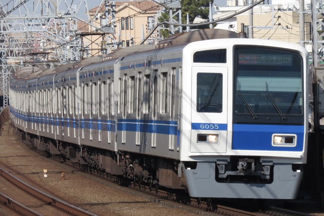小手指車両管理所6050系6155Fを多摩川駅で撮影した写真