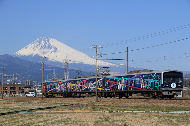 大場電車工場3000系3506Fを三島二日町～大場間で撮影した写真
