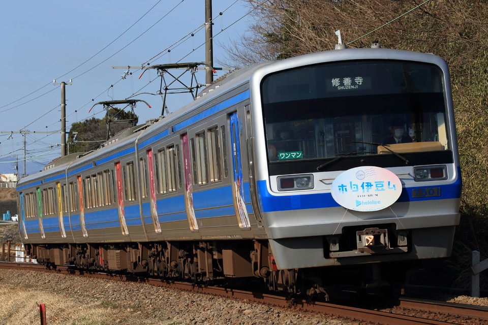伊豆箱根鉄道 7000系 7501Fの写真
