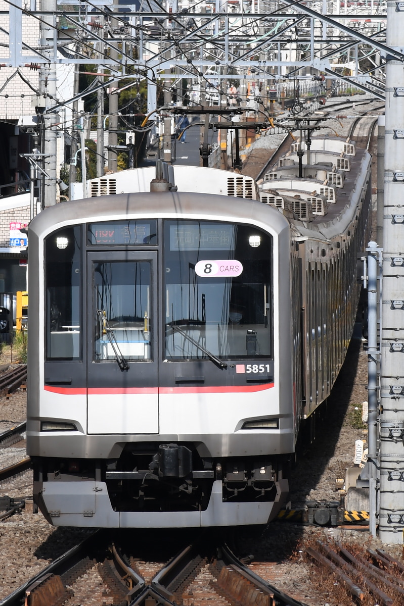 東急電鉄 元住吉検車区 5050系 5151F