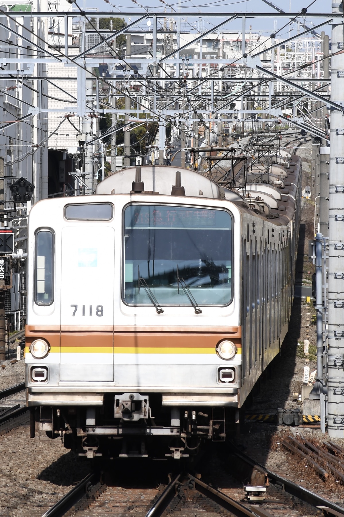 東京メトロ  7000系 7118F