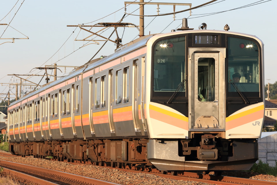 JR東E129系ニイB26編成<br class="br-sp" />(ニイB26)の写真