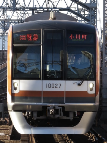 東京メトロ 和光検車区 10000系 10127F