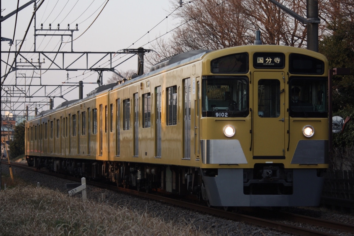 西武鉄道  9000系 9102F
