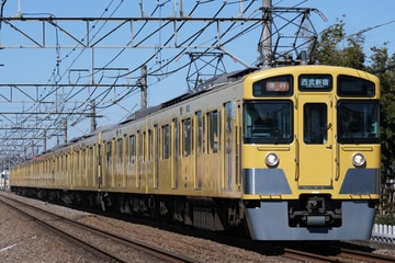 西武鉄道 南入曽車両基地 2000系 2457F