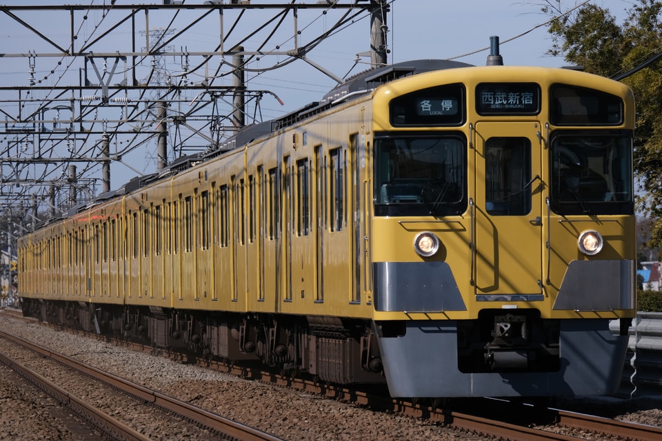 西武2000系2545F<br class="br-sp" />(2545編成)の写真