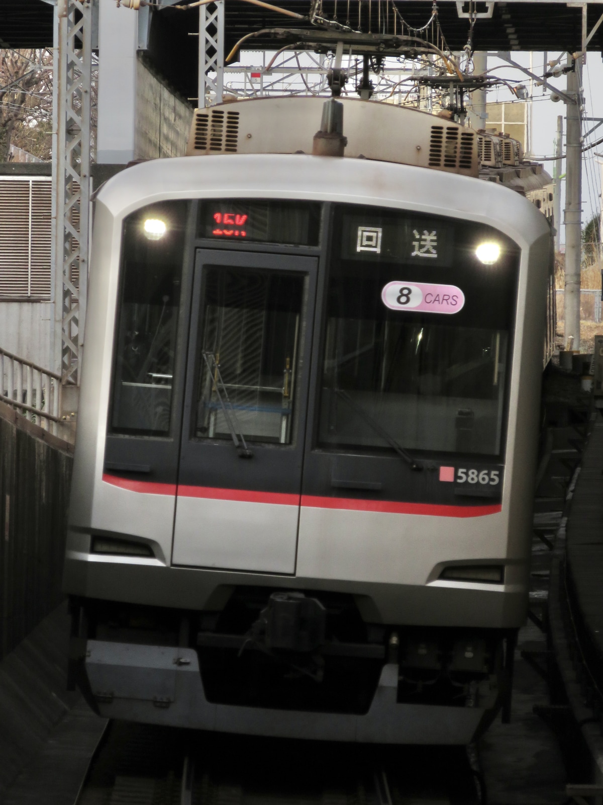 東急電鉄 元住吉検車区 5050系 5165F