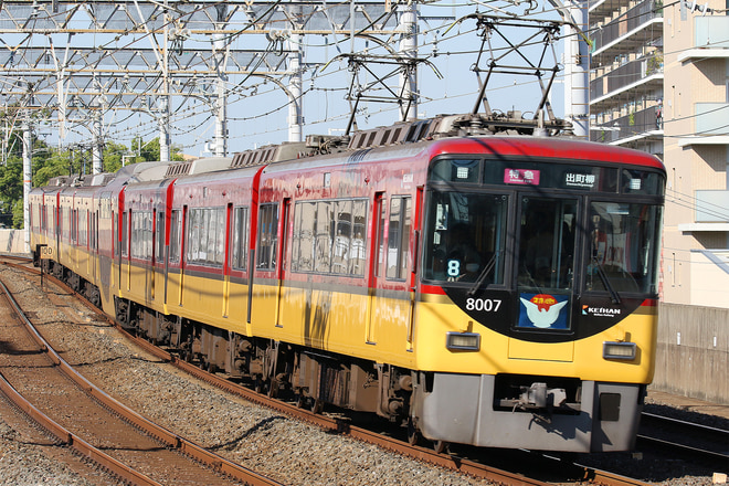 8000系8007Fを大和田駅で撮影した写真