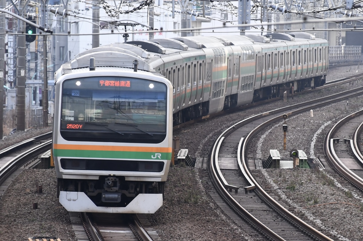 JR東日本  E231系 U506編成