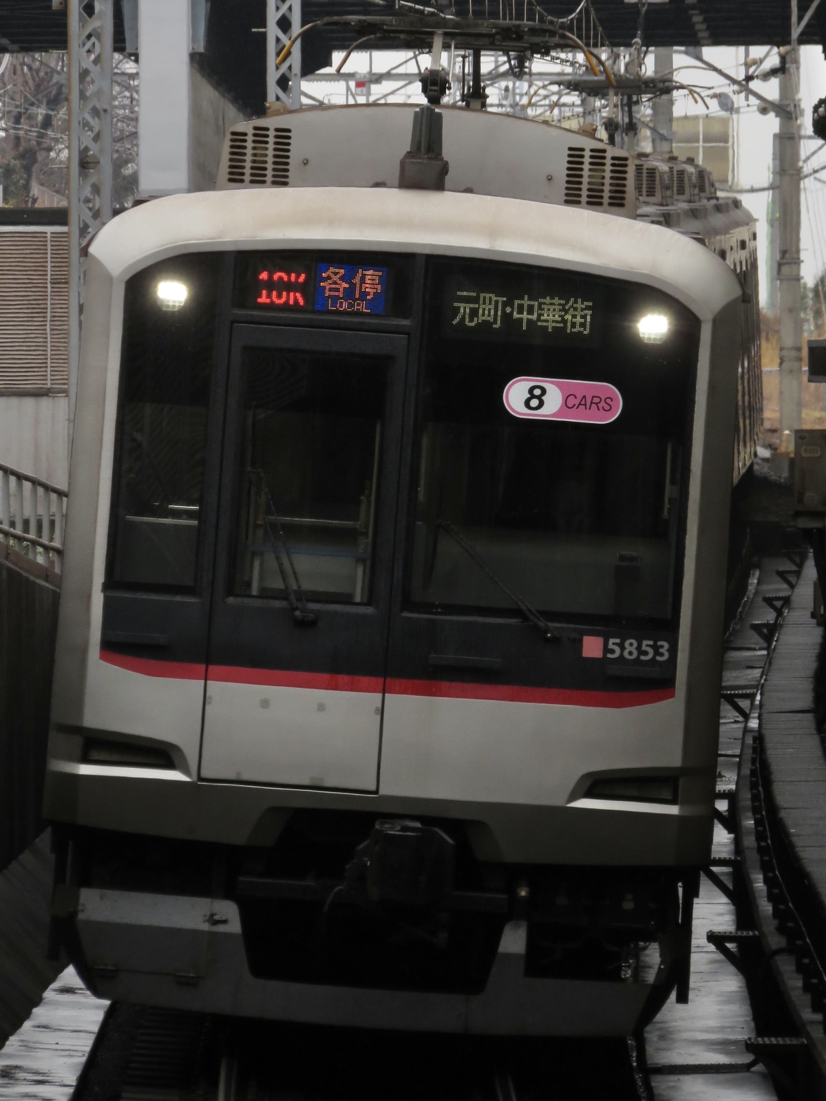 東急電鉄 元住吉検車区 5050系 5153F