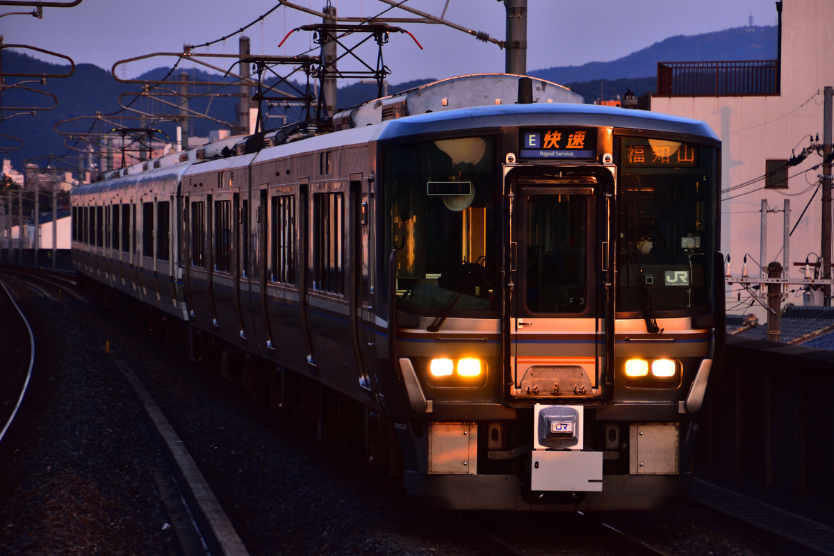 JR西日本 福知山電車区本区 223系 F3編成