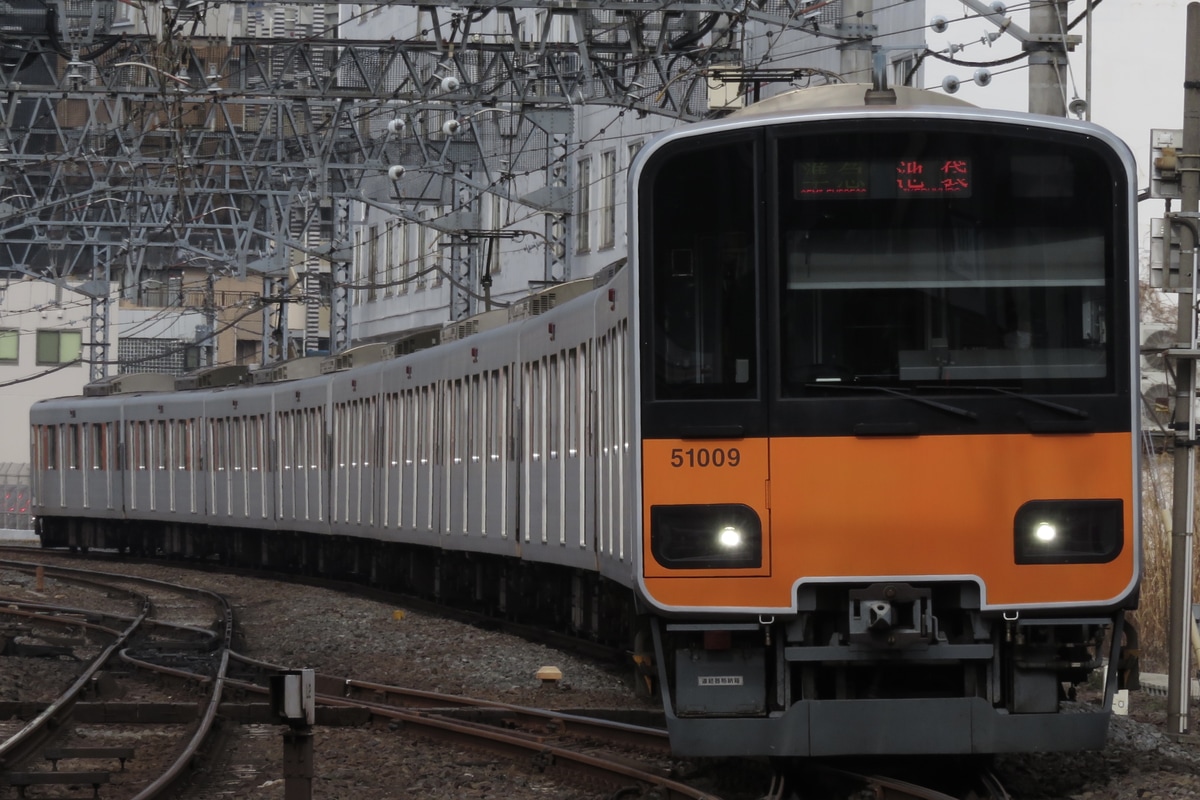 東武鉄道 森林公園検修区 50000系 51009F