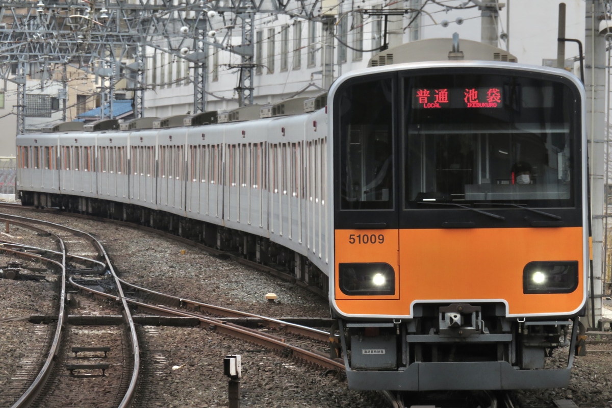 東武鉄道 森林公園検修区 50000系 51009F