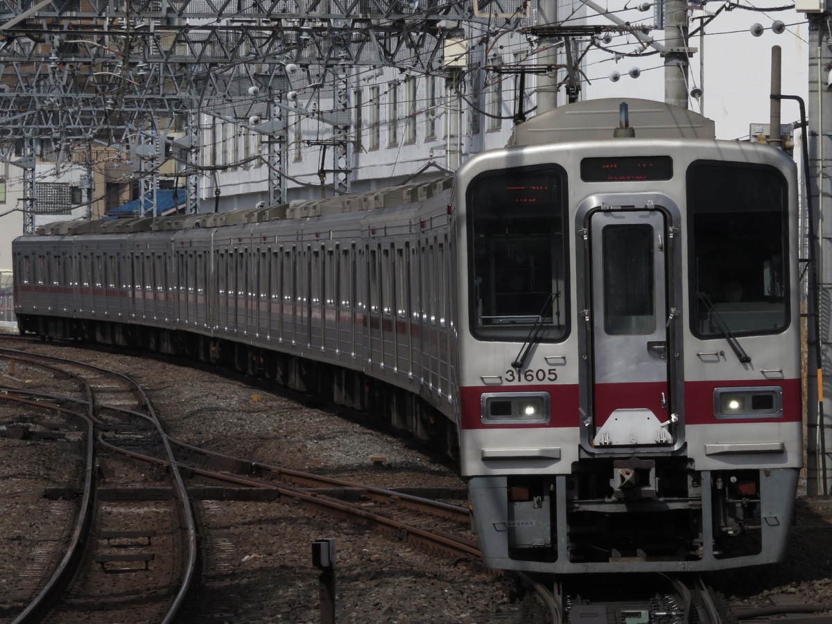 東武鉄道 森林公園検修区 30000系 31605F