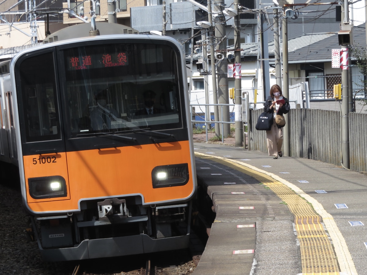 東武鉄道 森林公園検修区 50000系 51002F