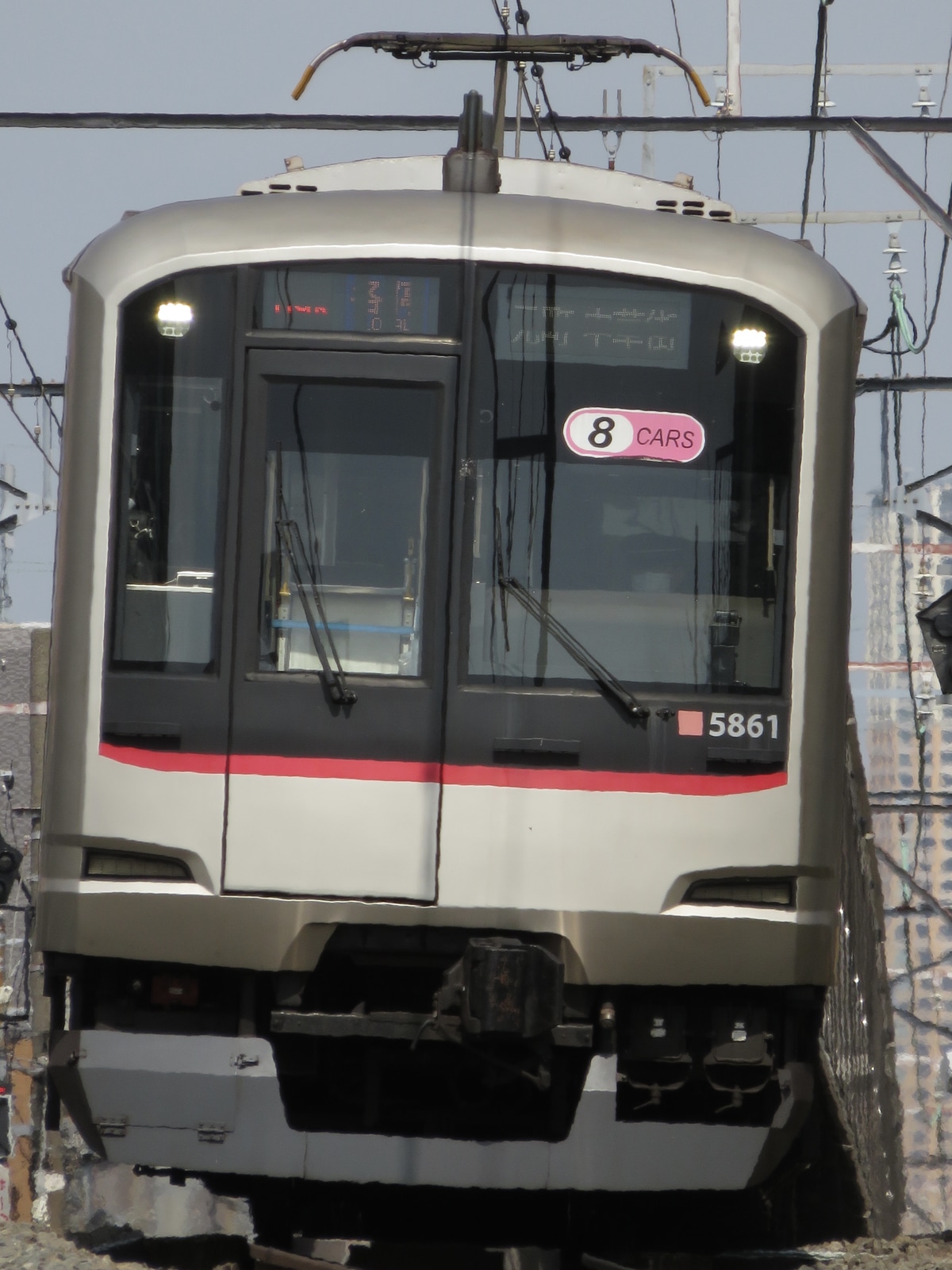 東急電鉄 元住吉検車区 5050系 5161F