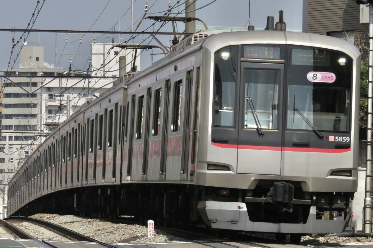 東急電鉄 元住吉検車区 5050系 5159F